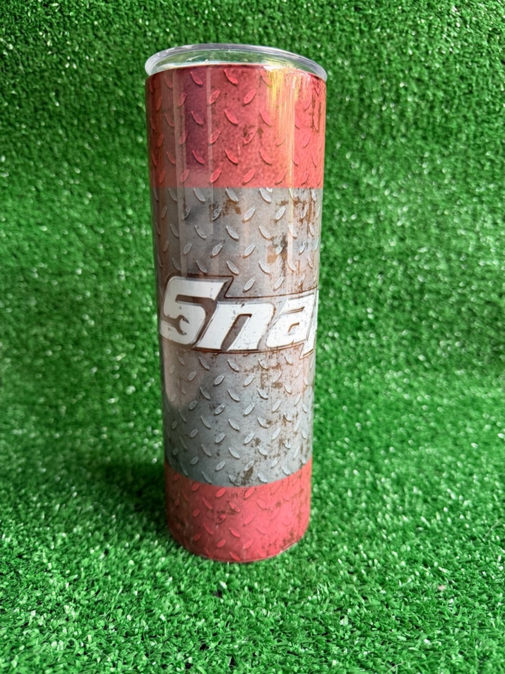 Snap-On Logo Stainless Tumbler with lid